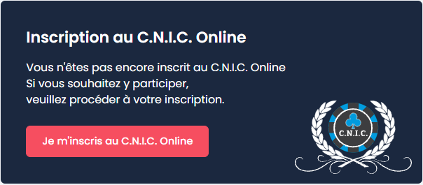 Inscription C.N.I.C. online